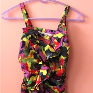 Rachel Roy (Sz 2) body hugging and slimming dress